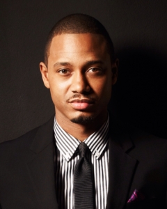 Terrance J told students about his childhood, education, and experience with show business. Photo courtesy of IMDB.com