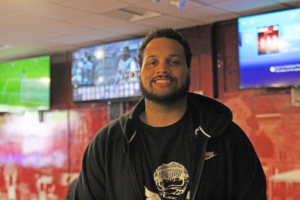 Travis McCorkle, the president of NCCU eSports. Photo by Tia Mitchell/Echo Co-editor-in-chief